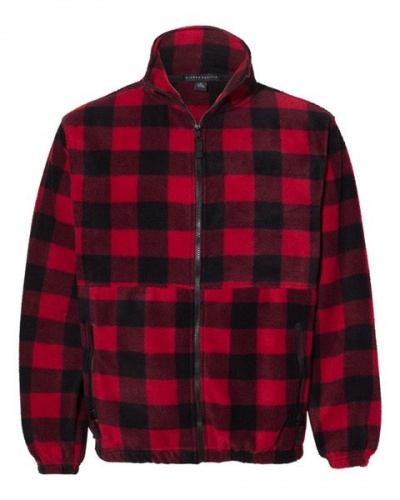 Red & Black Zip